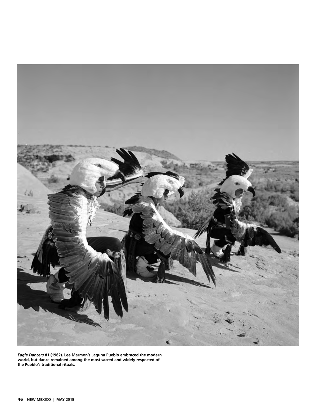 Eagle Dancers #1 (1962). Lee Marmon's Laguna Pueblo