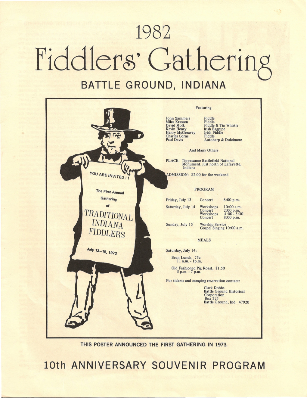 The Ancestry of the Fiddlers Gathering