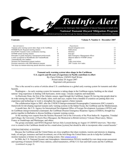 Tsuinfo Alert, December 2007