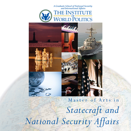 Statecraft and National Security Affairs 2 • About Iwp