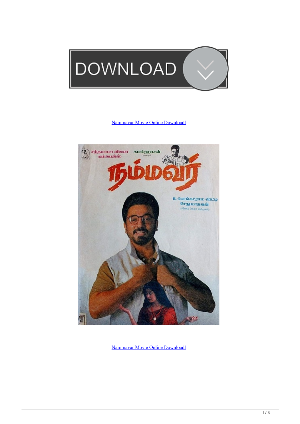 Nammavar Movie Online Downloadl
