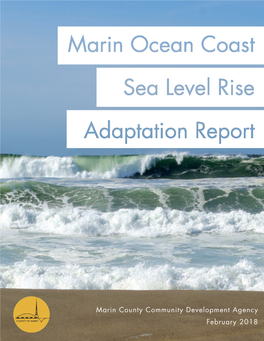 Sea Level Rise Adaptation Report Marin Ocean Coast