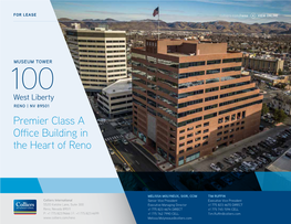 Premier Class a Office Building in the Heart of Reno