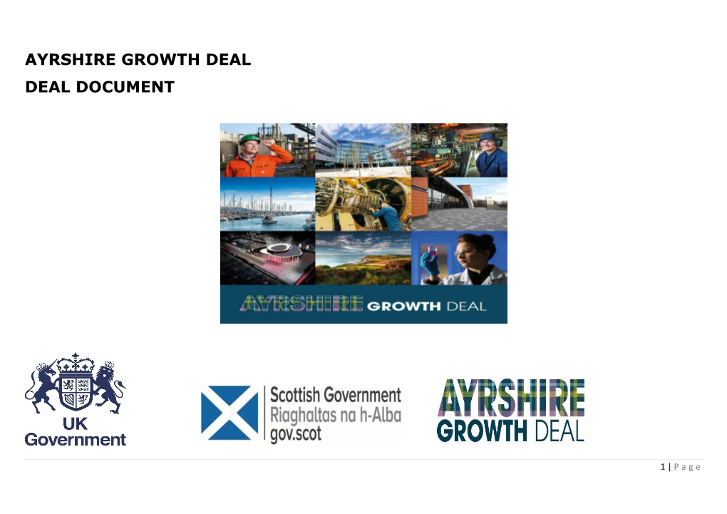 Ayrshire Growth Deal