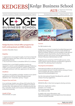 KEDGEBS Kedge Business School