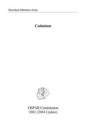 Background Document on Cadmium ______