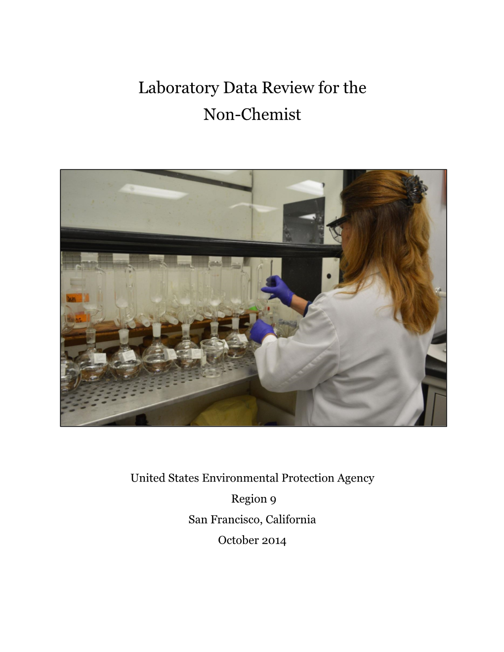 Laboratory Data Review for the Non-Chemist