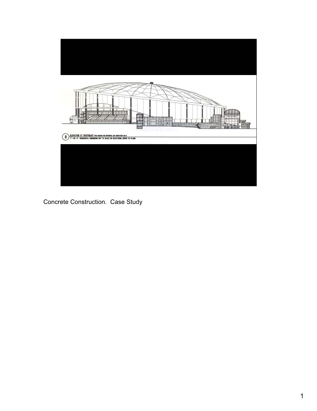 Concrete Construction. Case Study