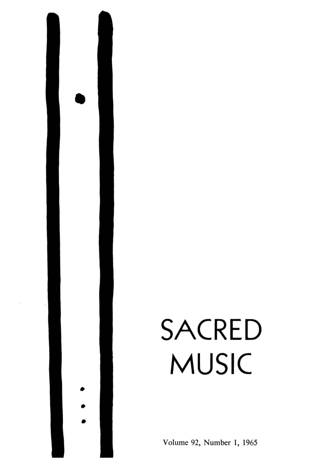 Sacred Music • • •