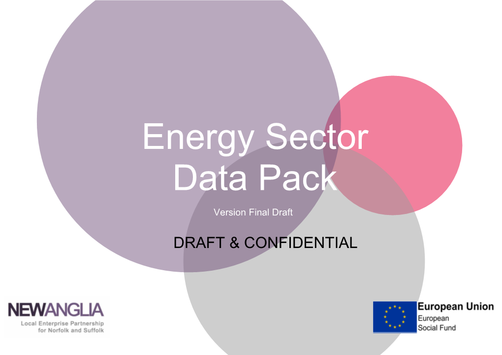 Energy Sector Data Pack