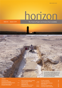 The Amarna Project and Amarna Trust Newsletter