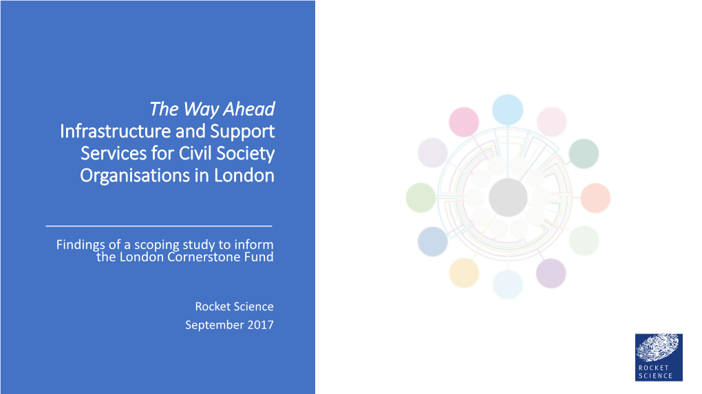The Way Ahead Infrastructure and Support Services for Civil Society Organisations in London