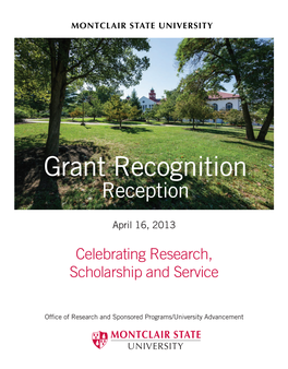 Grant Recognition Reception