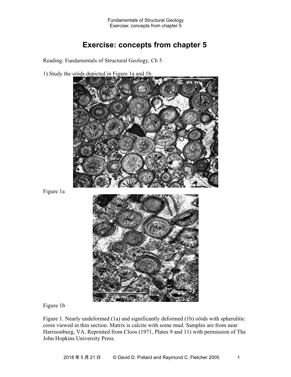 Exercise: Concepts from Chapter 5