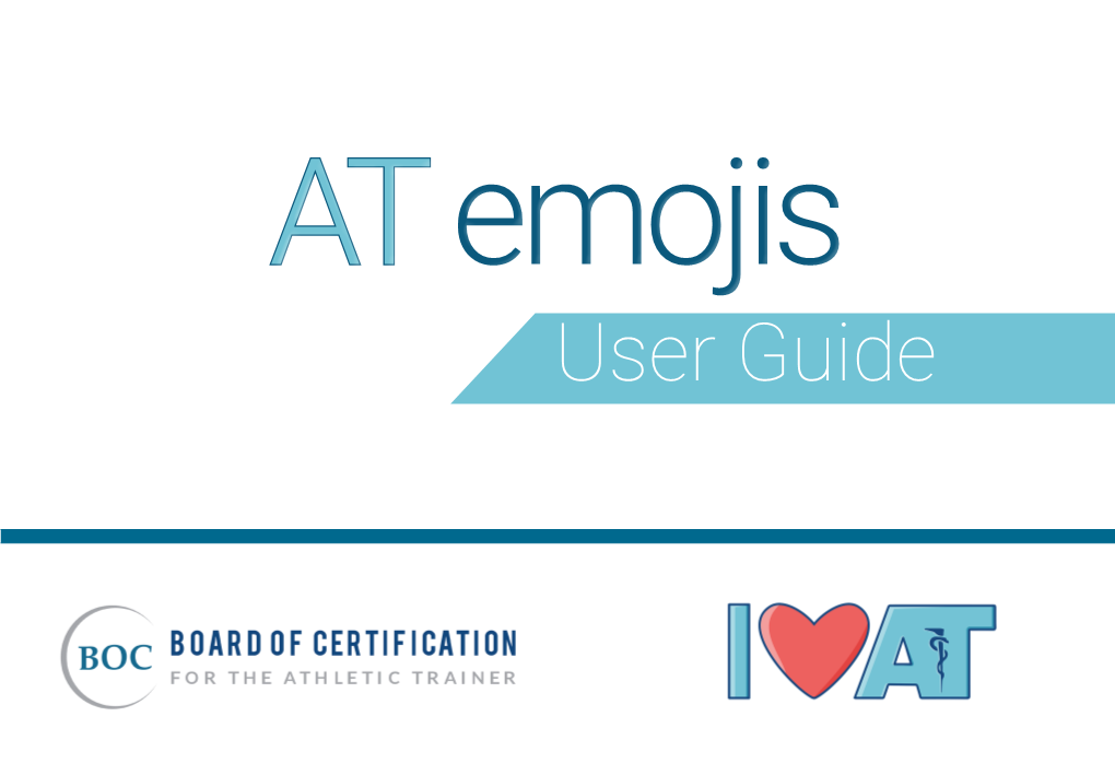 User Guide What Do at Emojis Mean?
