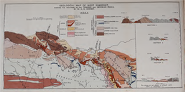 GEOLOGICAL MAP of WEST SOMERSET, SHEWING the RELATIONS of the TRIASSIC and DEVONIAN ROCKS, by W