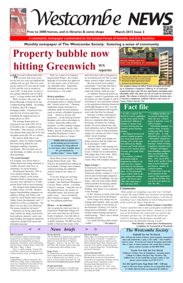 Property Bubble Now Hitting Greenwich