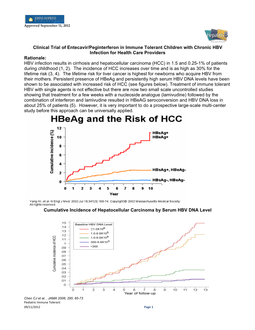 Clinical Trial of Entecavir/Peginterferon in Immune