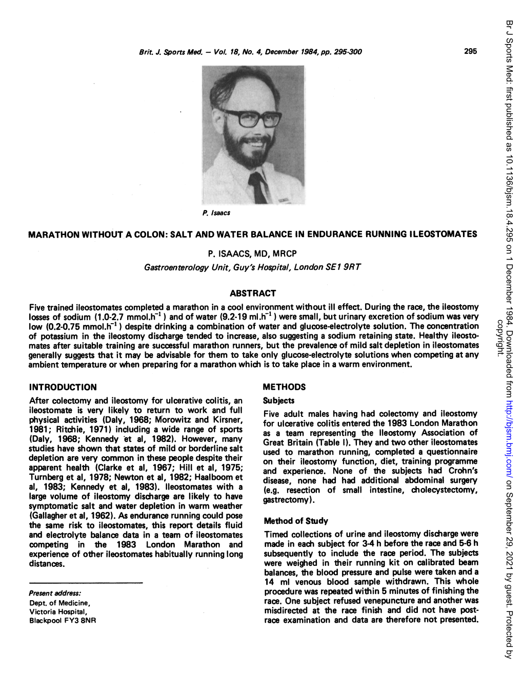 Gastrectomy). Timed Collections of Urine and Ileostomy Discharge Were