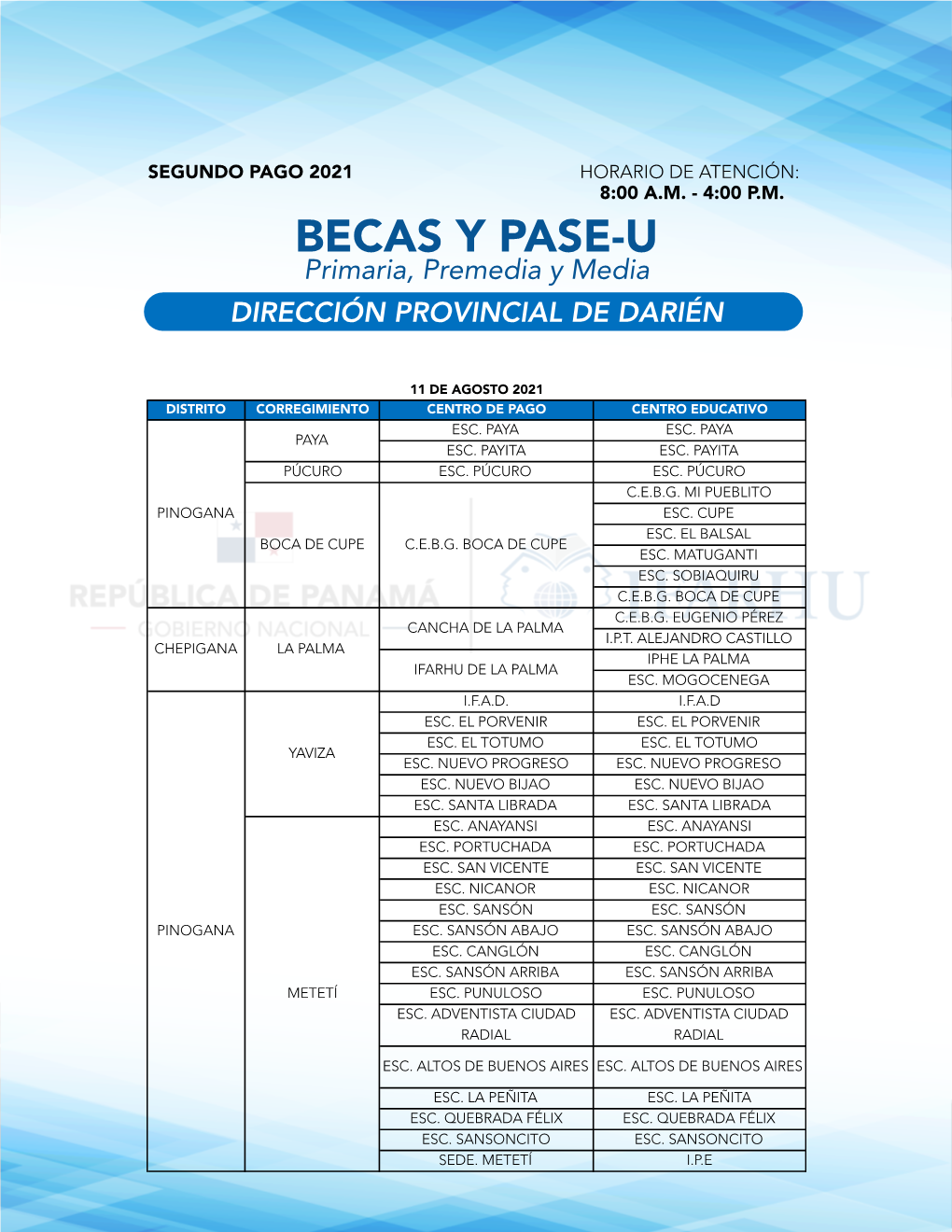 Dirección Provincial De Darién