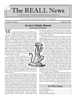 The REALL News, Volume 8, Number 9, September 2000