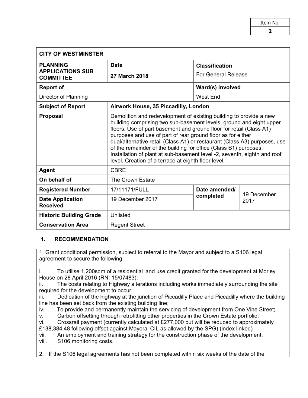 Airwork House, 35 Piccadilly, London PDF 1 MB