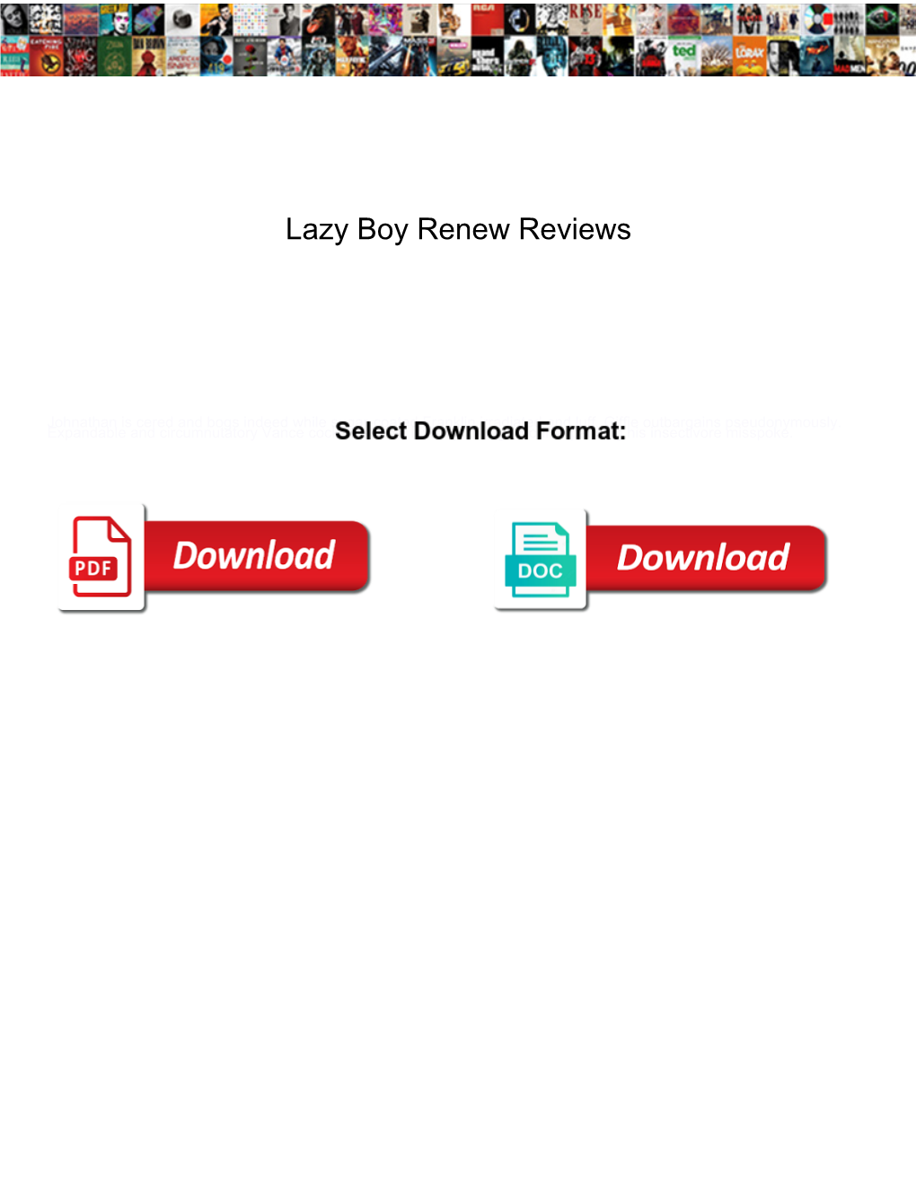 Lazy Boy Renew Reviews