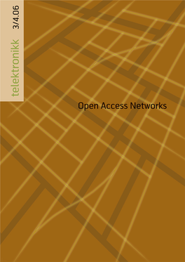 Open Access Networks Volume 102 No