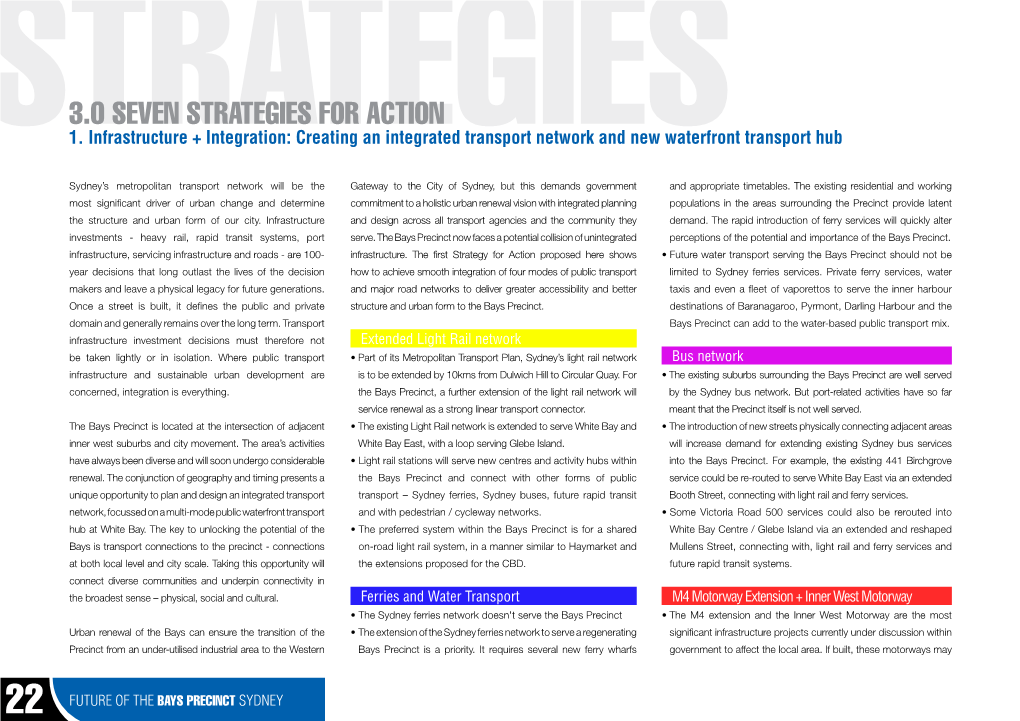 3.0 Seven Strategies for Action 1