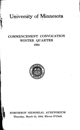 1934-Commencement.Pdf