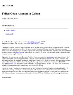 Failed Coup Attempt in Gabon