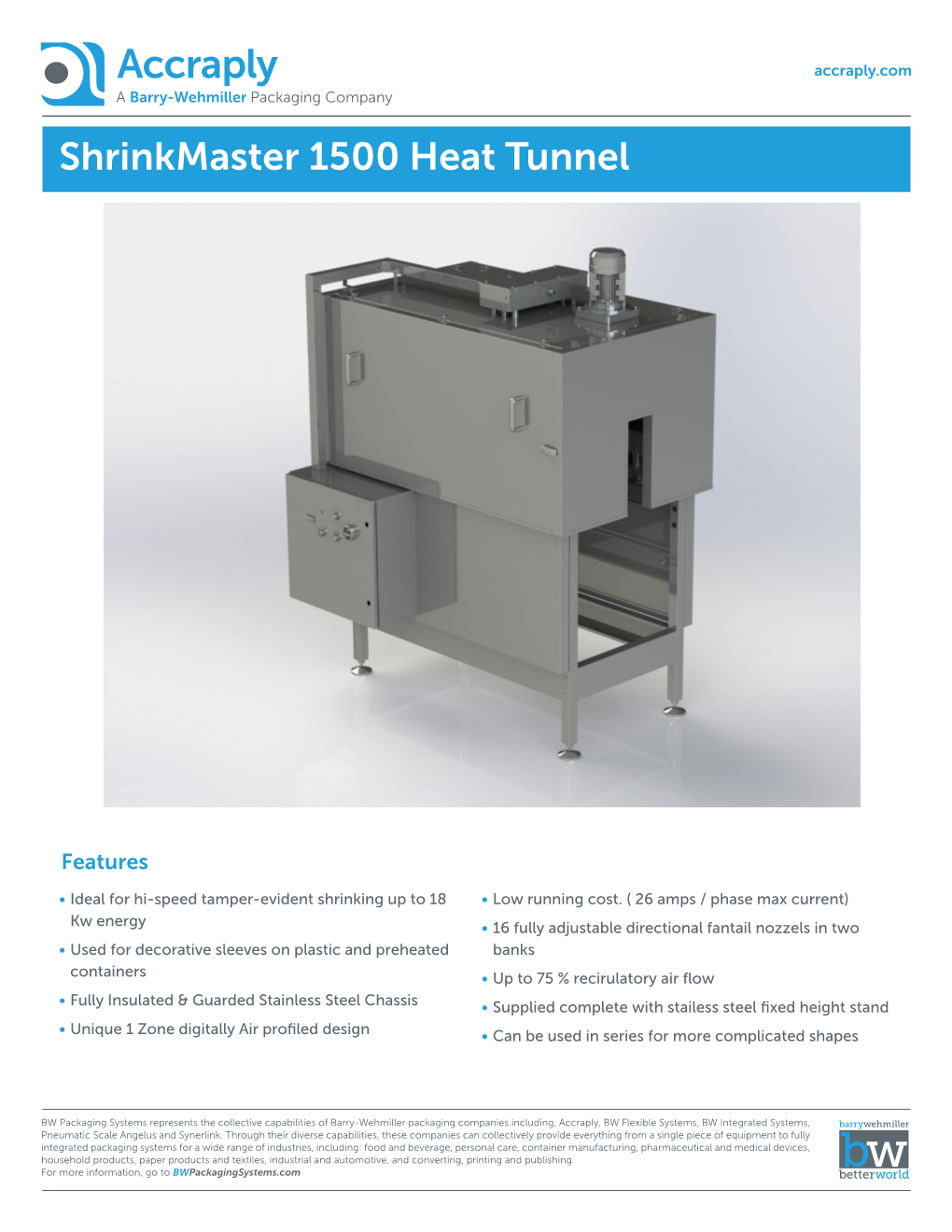 Graham & Sleevit SM1500 Heat Tunnel