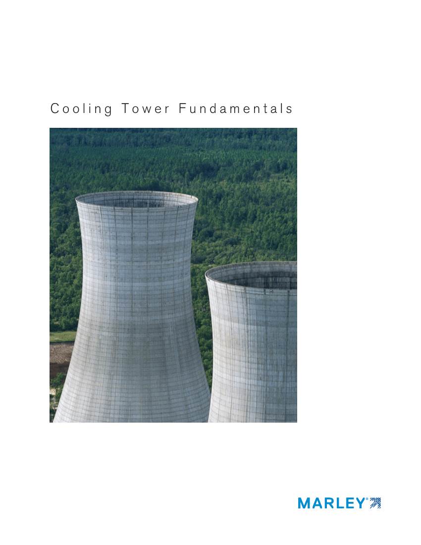 Cooling Tower Fundamentals Cooling Tower Fundamentals