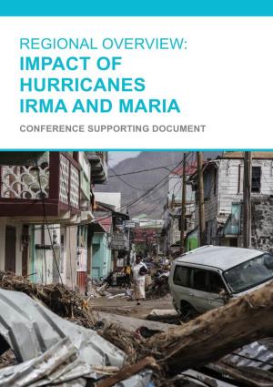 Regional Overview: Impact of Hurricanes Irma and Maria