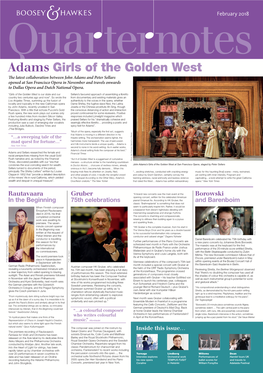 Adams Girls of the Golden West