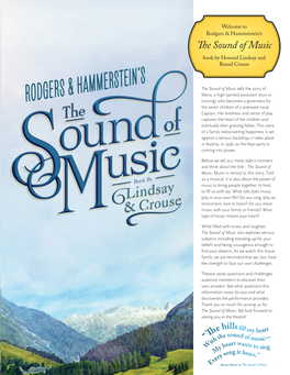 The Sound of Music Book by Howard Lindsay and Russel Crouse