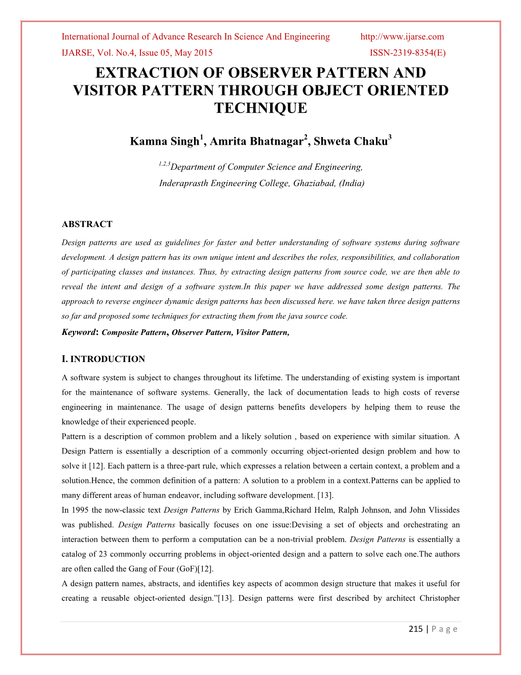 extraction-of-observer-pattern-and-visitor-pattern-through-object