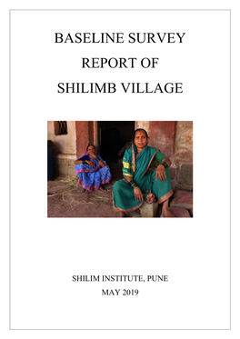 Baseline Survey Report of Shilimb Village