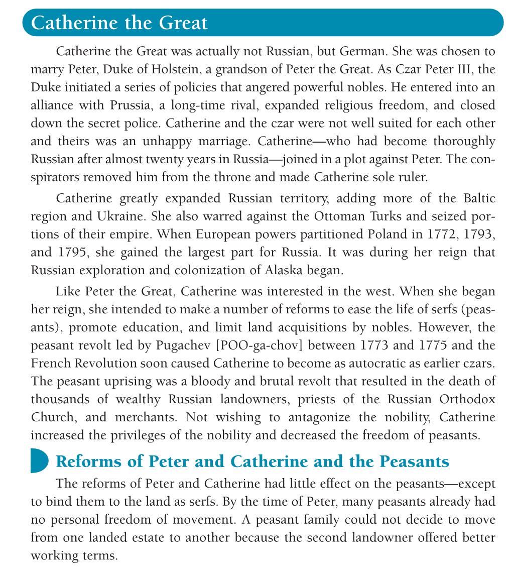 About Catherine the Great