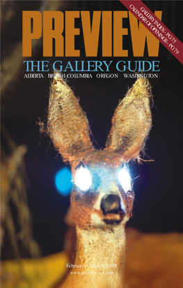 Preview – the Gallery Guide | February–March, 2008