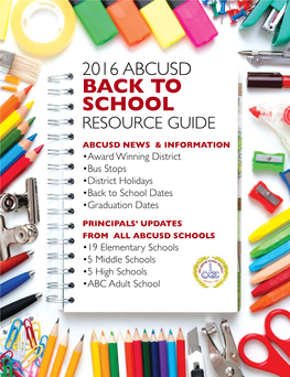 School Resource Guide