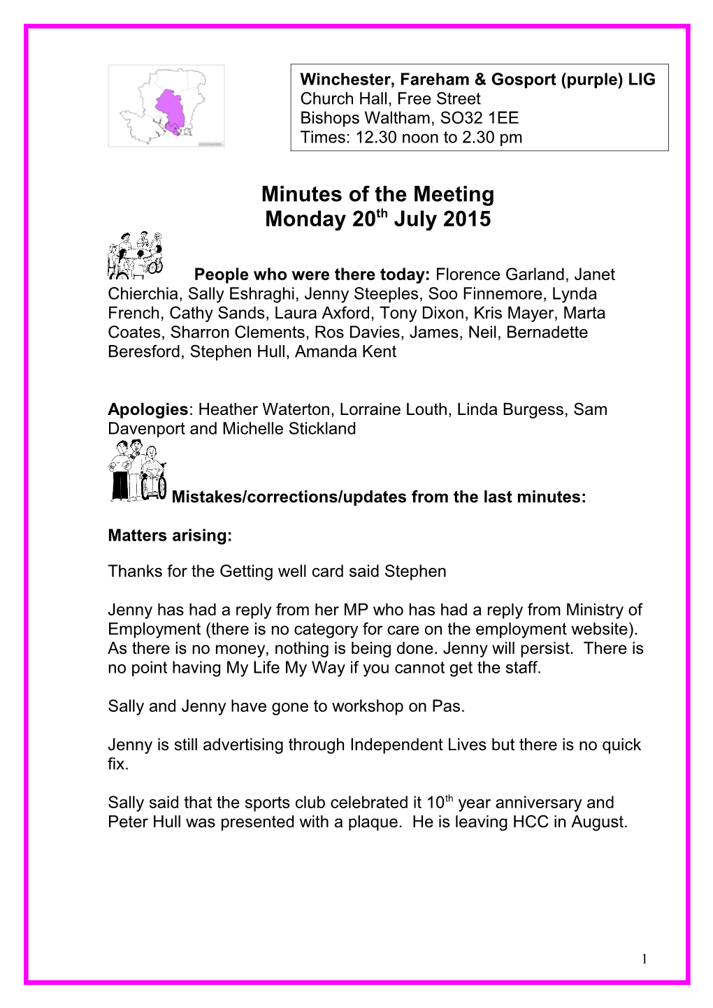 Minutes of the Meeting s13