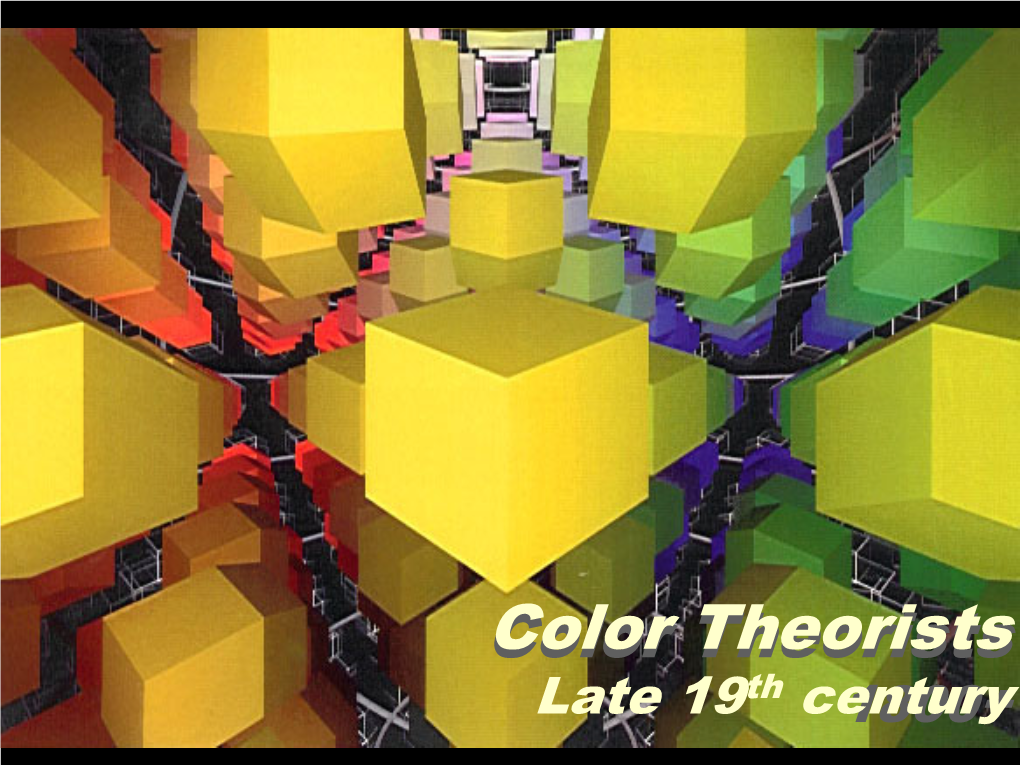 Color Theorists 1800+