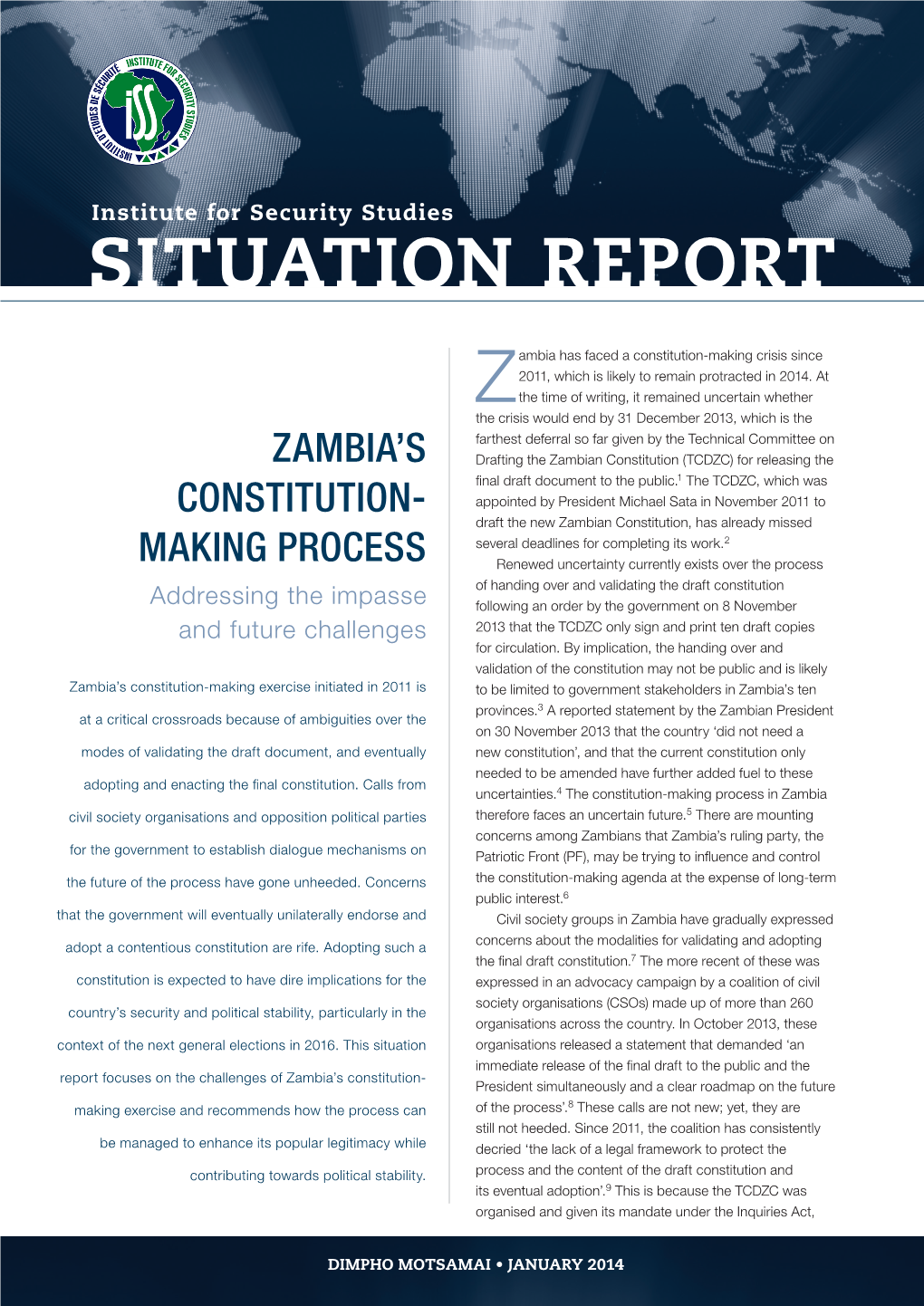 Zambia's Constitution-Making Process