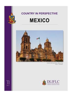 Mexico in Perspective Geography Introduction Mexico Is the Southernmost Country in North America
