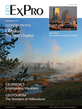 Libya: GEO Cities: the Next Chapter the Making of Modern Dubai