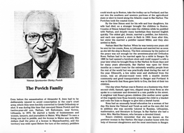 The Povich Family Second Child, Samuel, Aged Two, Slipped Away from Rosa As She Spoke to a Customer and Drowned in a Rain Puddle in the Street