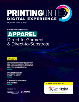 APPAREL Direct-To-Garment & Direct-To-Substrate