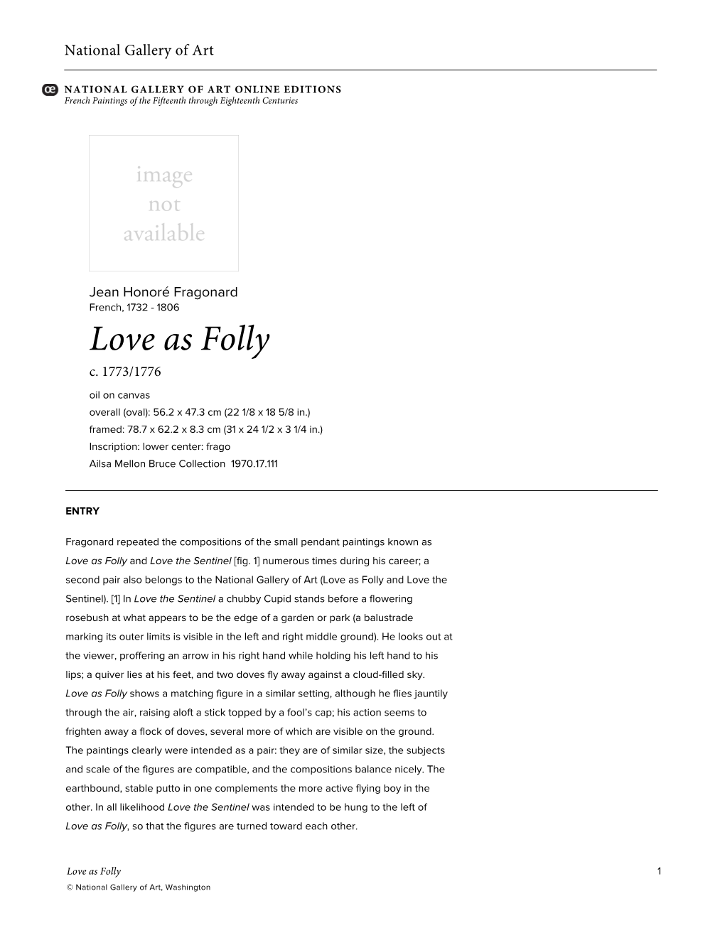 Love As Folly C