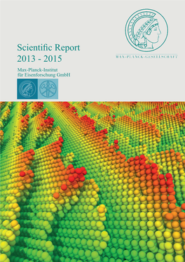 02 Scientific Report 2013-2015 Impressum Vorwort